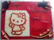 Gâteau thème Hello Kitty