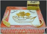 gâteau thème pirates